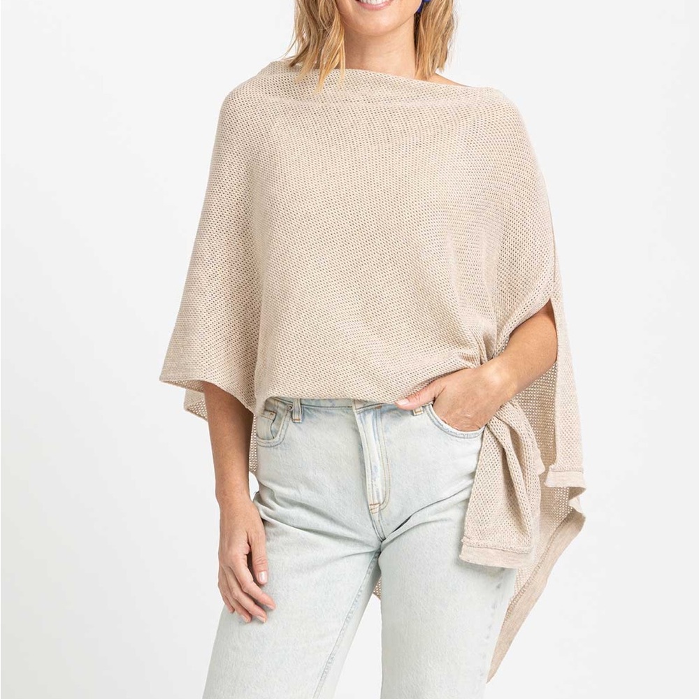 Beige Amma Cocoon Nursing Cover